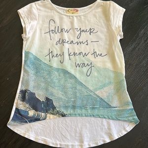 Joyfolie Sheer Top Tshirt Size 10